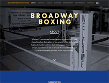 Tablet Screenshot of broadway-boxing.com